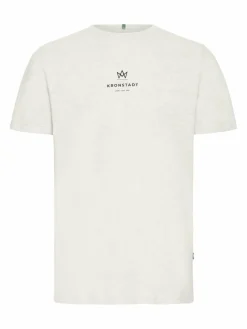 Kronstadt Shirts<Herren Rundhalsshirt - KSMccarto grau uni