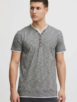 Solid Shirts<Herren Rundhalsshirt - SDDigos schwarz gemustert