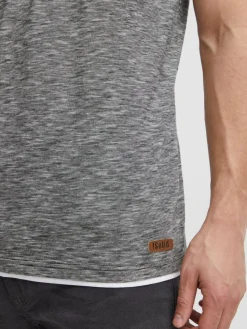 Solid Shirts<Herren Rundhalsshirt - SDDigos schwarz gemustert