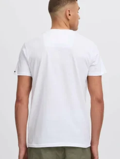 Solid Shirts<Herren Rundhalsshirt - SDJUAN weiß uni