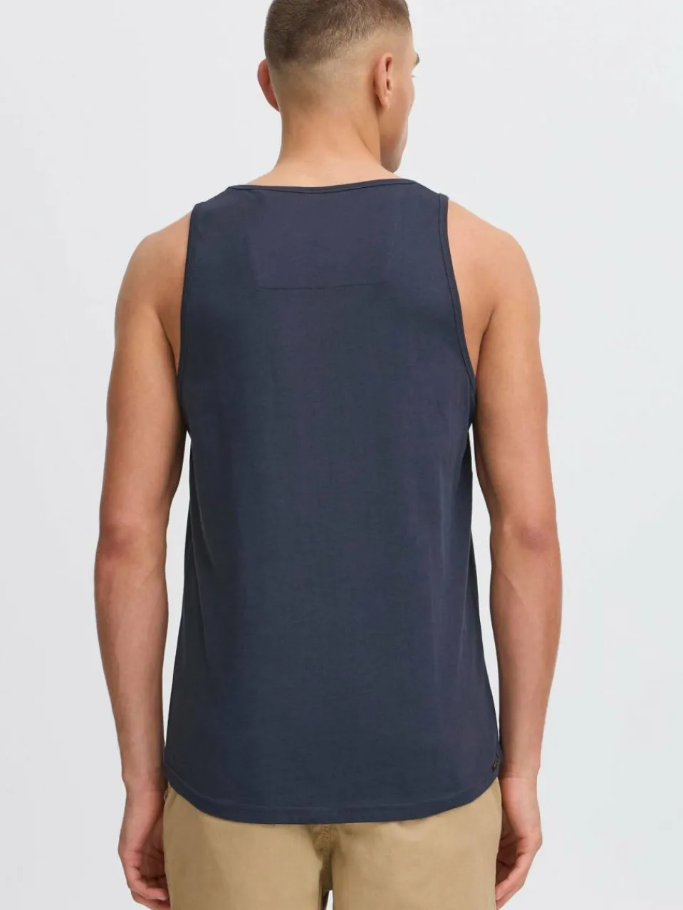 Solid Shirts<Herren Rundhalsshirt - SDJULISTO blau uni