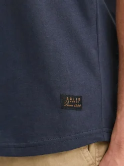 Solid Shirts<Herren Rundhalsshirt - SDJULISTO blau uni