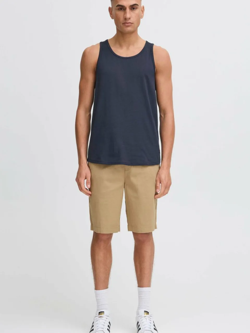 Solid Shirts<Herren Rundhalsshirt - SDJULISTO blau uni