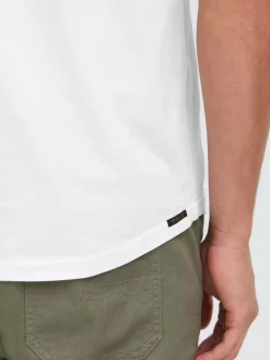 Solid Shirts<Herren Rundhalsshirt - SDJULISTO weiß uni