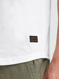 Solid Shirts<Herren Rundhalsshirt - SDJULISTO weiß uni