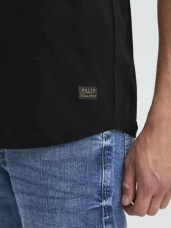 Solid Shirts<Herren Rundhalsshirt - SDJULISTO schwarz uni