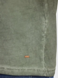 Solid Shirts<Herren Rundhalsshirt - SDTihn grün gemustert