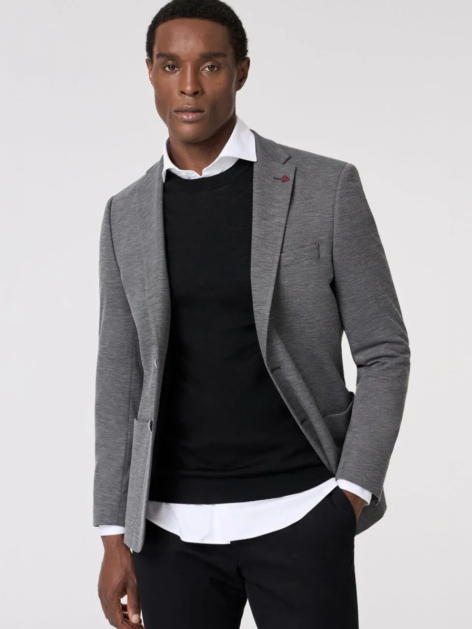 Roy Robson Sakkos<Herren Sakko grau meliert