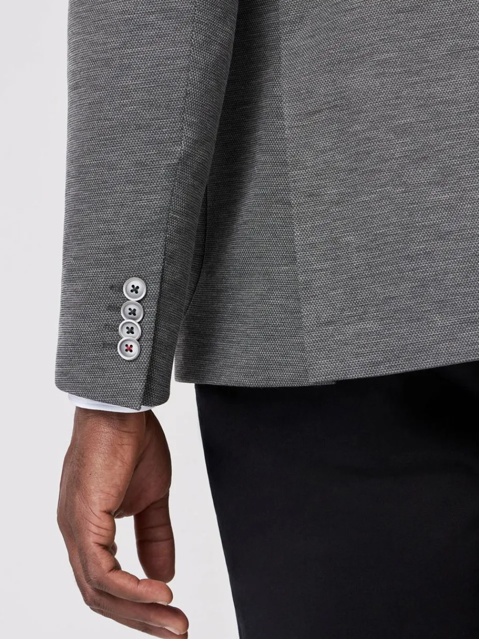 Roy Robson Sakkos<Herren Sakko grau meliert