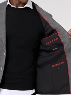 Roy Robson Sakkos<Herren Sakko grau meliert