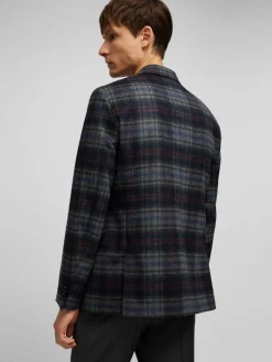 Daniel Hechter Sakkos<Herren Sakko blau kariert