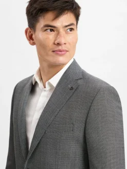 Roy Robson Sakkos<Herren Sakko schwarz grau meliert