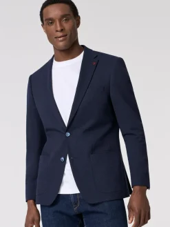 Roy Robson Sakkos<Herren Sakko blau uni