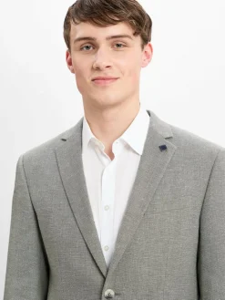 Daniel Hechter Sakkos<Herren Sakko schilf beige strukturiert