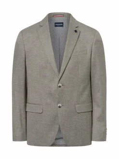 Daniel Hechter Sakkos<Herren Sakko schilf beige strukturiert