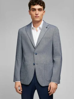 Daniel Hechter Sakkos<Herren Sakko blau meliert