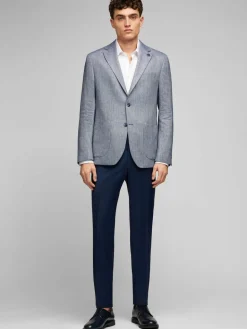 Daniel Hechter Sakkos<Herren Sakko blau meliert