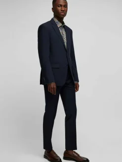 Daniel Hechter Sakkos<Herren Sakko - Classic MF blau uni