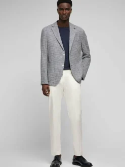 Daniel Hechter Sakkos<Herren Sakko - JACKET MODERN FIT blau strukturiert