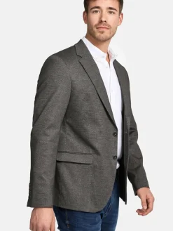 Jeff Anzüge<Herren Sakko - JFLuca grau mehrfarbig kariert