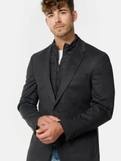 Jeff Anzüge<Herren Sakko - JFTom marine mehrfarbig uni