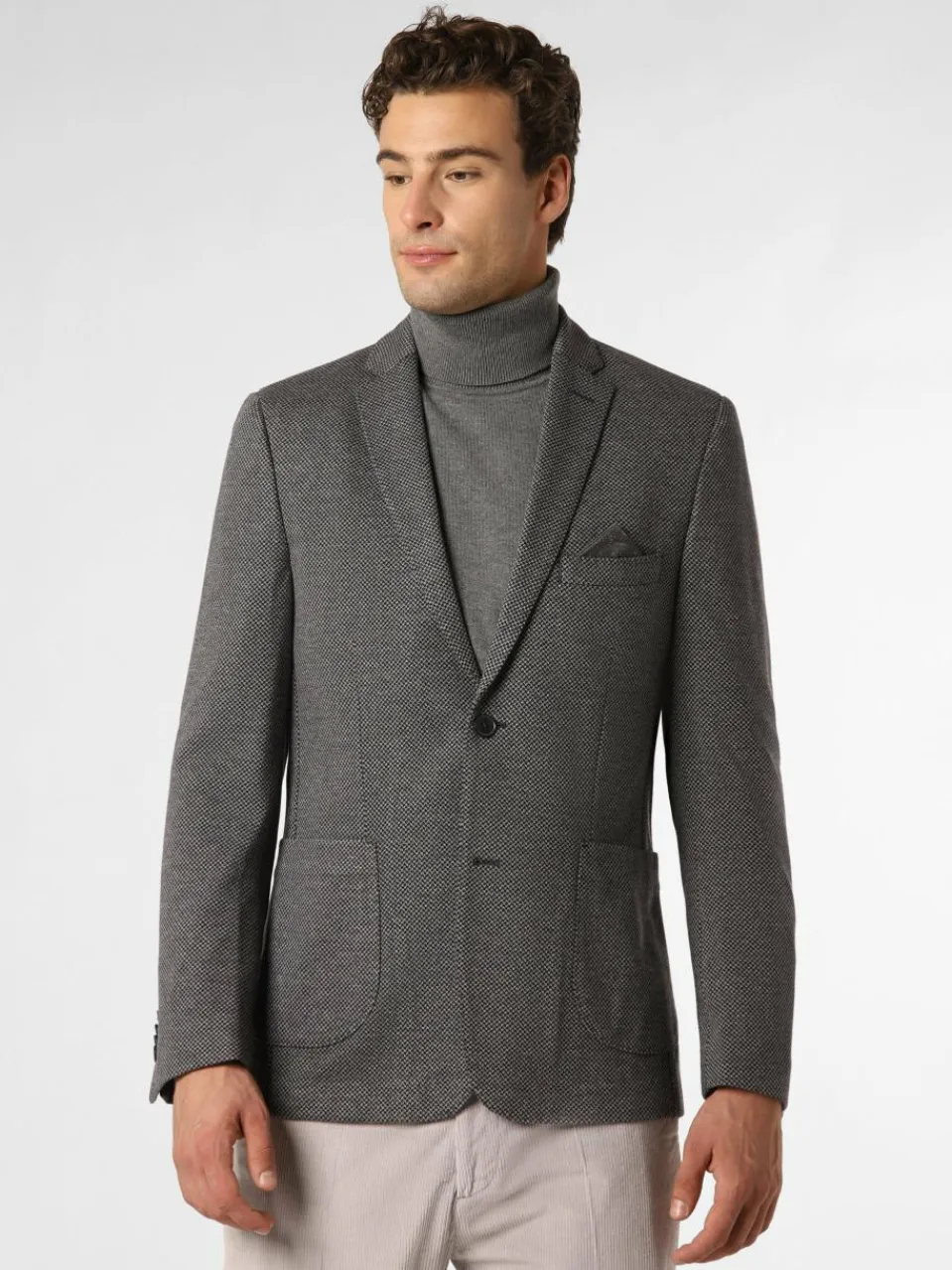 Finshley & Harding Sakkos<Herren Sakko - Maarten marine gemustert