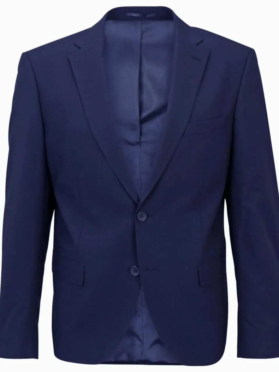 Steffen Klein Anzüge<Herren Sakko - Slim Fit blau uni