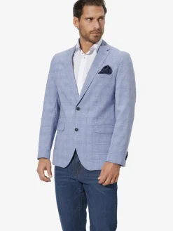 BABISTA Sakkos<Herren Sakko - VARDOR blau kariert