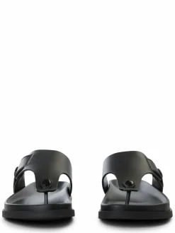 Herren KARL LAGERFELD Freizeit-Schuhe>Herren Sandalen aus Leder - Kaden