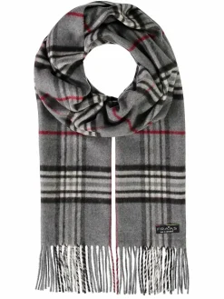 Fraas Schals & Tücher<Herren Schal grau kariert