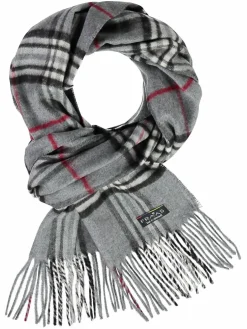 Fraas Schals & Tücher<Herren Schal grau kariert
