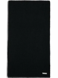 Nils Sundström Schals & Tücher<Herren Schal schwarz uni