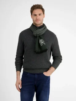 LERROS Schals & Tücher<Herren Schal oliv uni