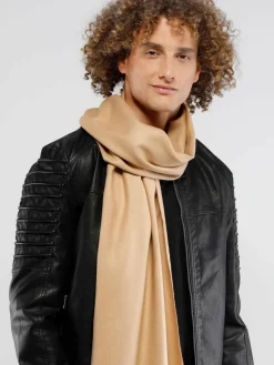 Fraas Schals & Tücher<Herren Schal camel uni