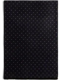 Finshley & Harding Schals & Tücher<Herren Schal marine hellgrau gepunktet