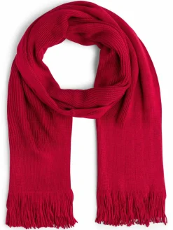 Nils Sundström Schals & Tücher<Herren Schal rot uni