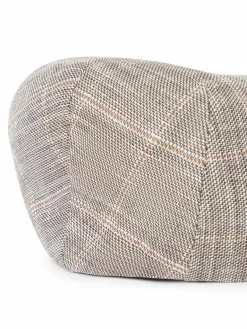 Nils Sundström Mützen & Caps<Herren Schiebermütze beige kariert