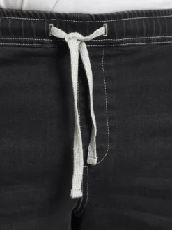 Charles Colby Jeans<Herren Schlupfjeans - BARON TECEL schwarz uni