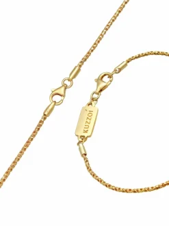KUZZOI Schmuck<Herren Schmuckset gold uni