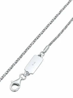 KUZZOI Schmuck<Herren Schmuckset silber uni