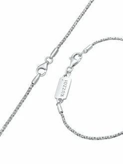 KUZZOI Schmuck<Herren Schmuckset silber uni