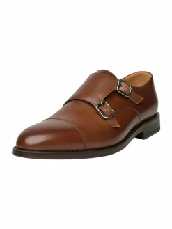 Henry Stevens Freizeit-Schuhe|Business-Schuhe<Herren Schnallenschuhe – Marshall CDM braun uni
