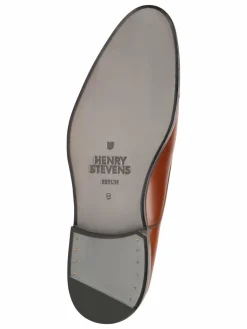 Henry Stevens Freizeit-Schuhe|Business-Schuhe<Herren Schnallenschuhe – Marshall CDM braun uni