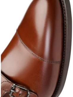 Henry Stevens Freizeit-Schuhe|Business-Schuhe<Herren Schnallenschuhe – Marshall CDM braun uni