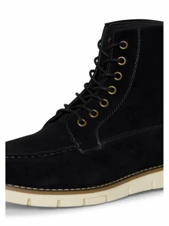 BLEND Boots & Stiefeletten<Herren Schnürboots - BHFootwear schwarz uni