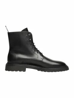 Henry Stevens Boots & Stiefeletten<Herren Schnürboots – Winston PDB1 schwarz uni