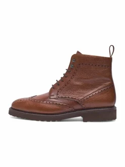 Henry Stevens Boots & Stiefeletten<Herren Schnürboots – Winston FBDB6 braun uni
