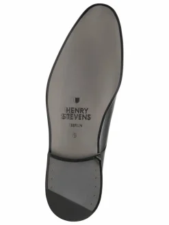 Henry Stevens Business-Schuhe|Freizeit-Schuhe<Herren Schnürer – Marshall PD schwarz uni