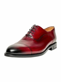 Henry Stevens Business-Schuhe<Herren Schnürer – Marshall CO1 bordeaux uni