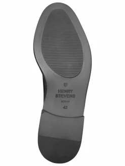 Henry Stevens Business-Schuhe<Herren Schnürer – Wallace PD schwarz uni